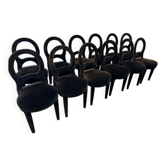 12 Promemoria chairs model Bilou Bilou