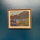 Original Swedish Oil on Panel – “Autumn Trees” by Svän Grandin – Signed