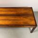 Rare Elegant Mid-Century Rosewood Coffee Table by Pesch. Germany, 1960s.