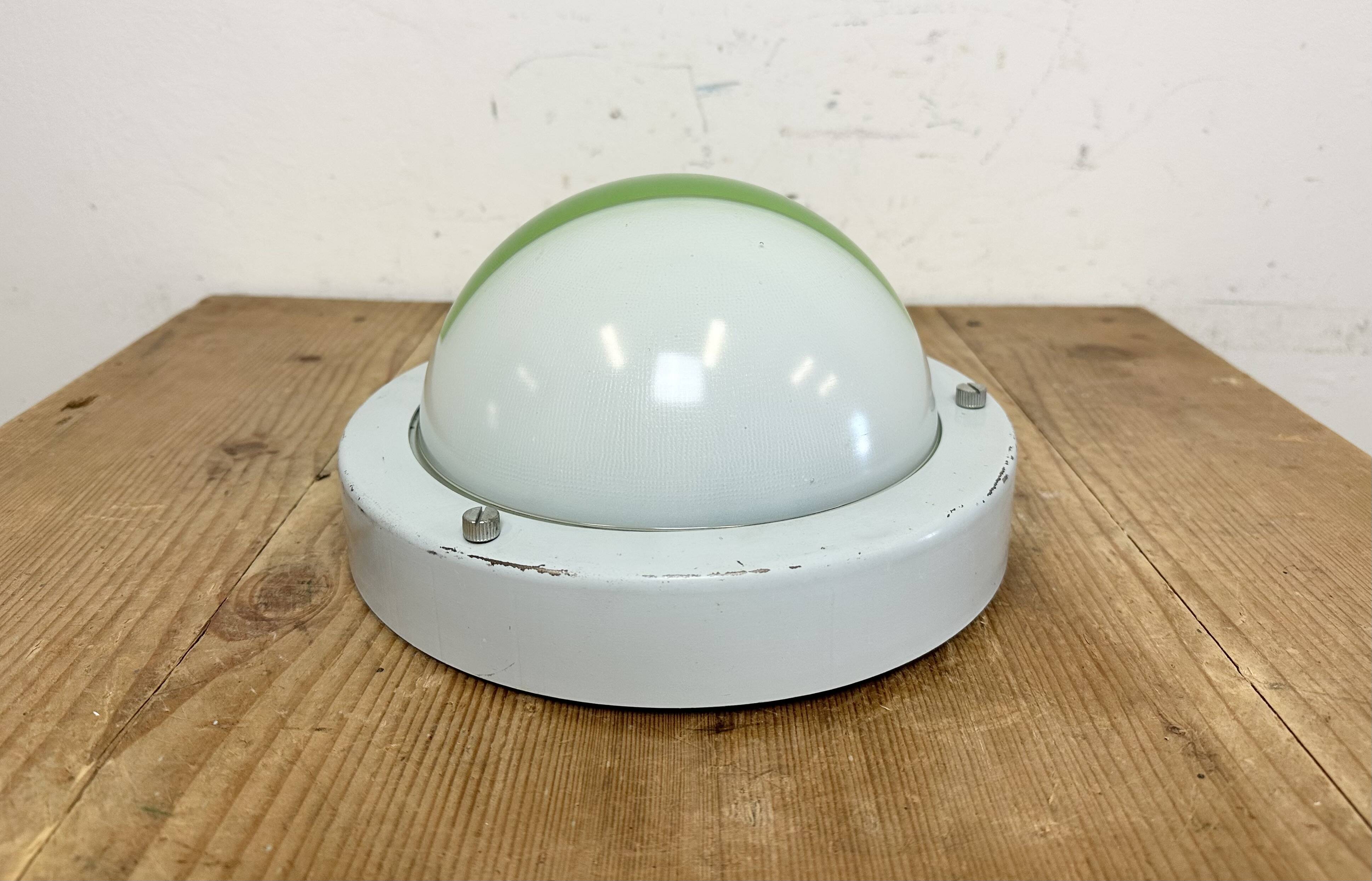 Vintage Emergency Wall or Ceiling Light, 1970s