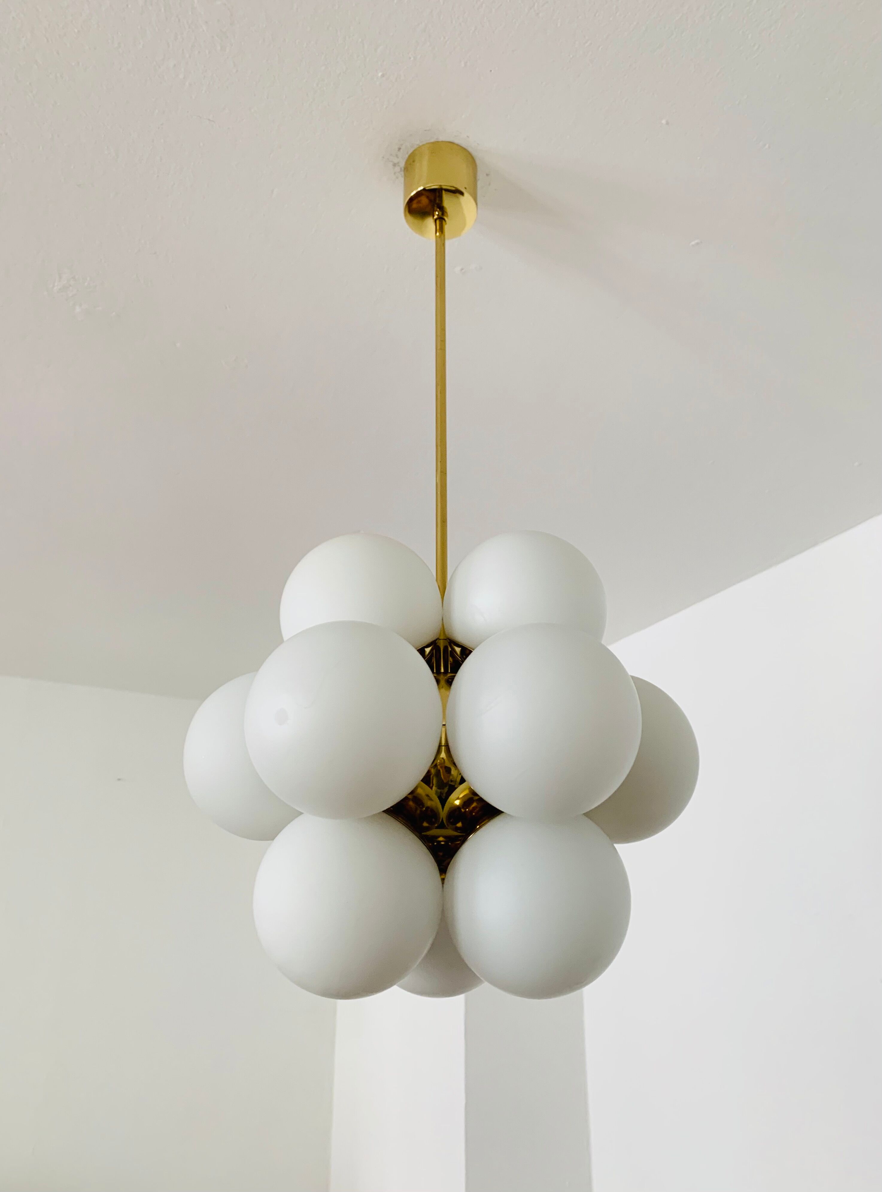 1 of 2 Sputnik Chandeliers by Kaiser Leuchten