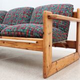 Vintage italian design 3 seater sofa 1970s