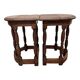 Antique English Oak Wall Or Statue Tables, 2nd Half Of The 19th Century