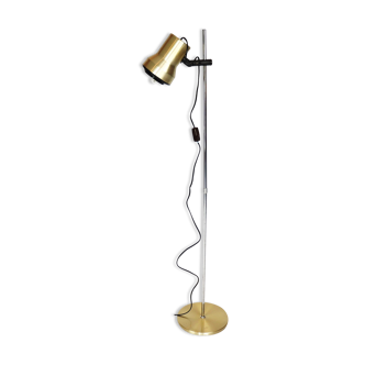 Golden floor lamp 70s