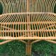 Vintage rattan seat length 103