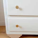 Commode années 50 vert pastel