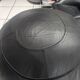 Black leather ottoman by Edwin and Niekel Taco for Leolux 90