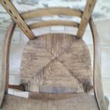 Children's wooden high chair 1900