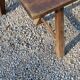 Farm table nineteenth century feet spindles 251cm and its 2 benches