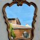 Baroque mirror in gilded wood from the 1960s – 65.5 x 42 cm – 2.5 kg