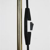 Mid-century Dansa lamp / reading / floor lamp / brass / gold / Danish modern design / 1970s