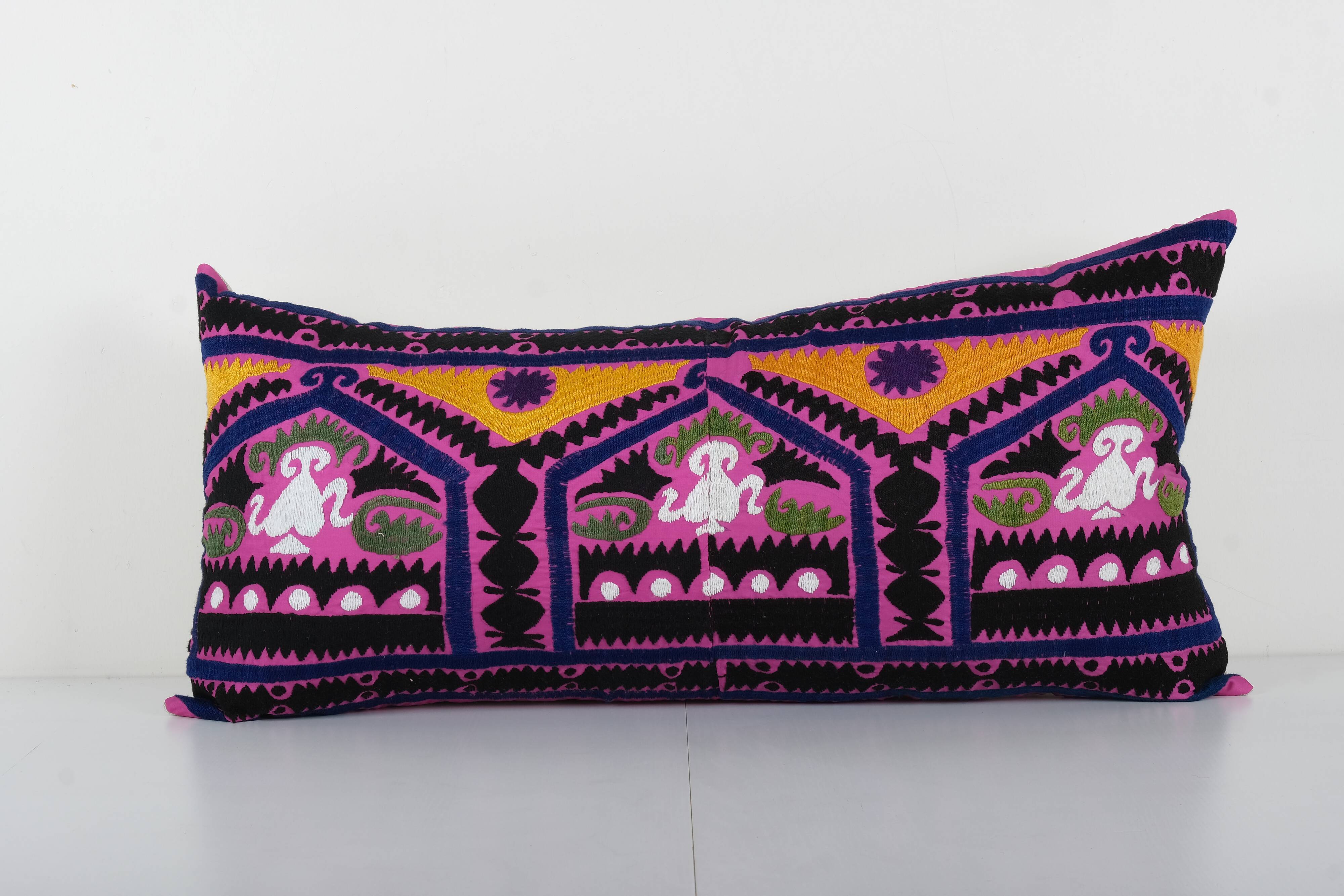 Turkish Suzani cushion cover