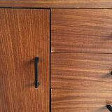 Modular wall unit by Simpla-Lux s 1960