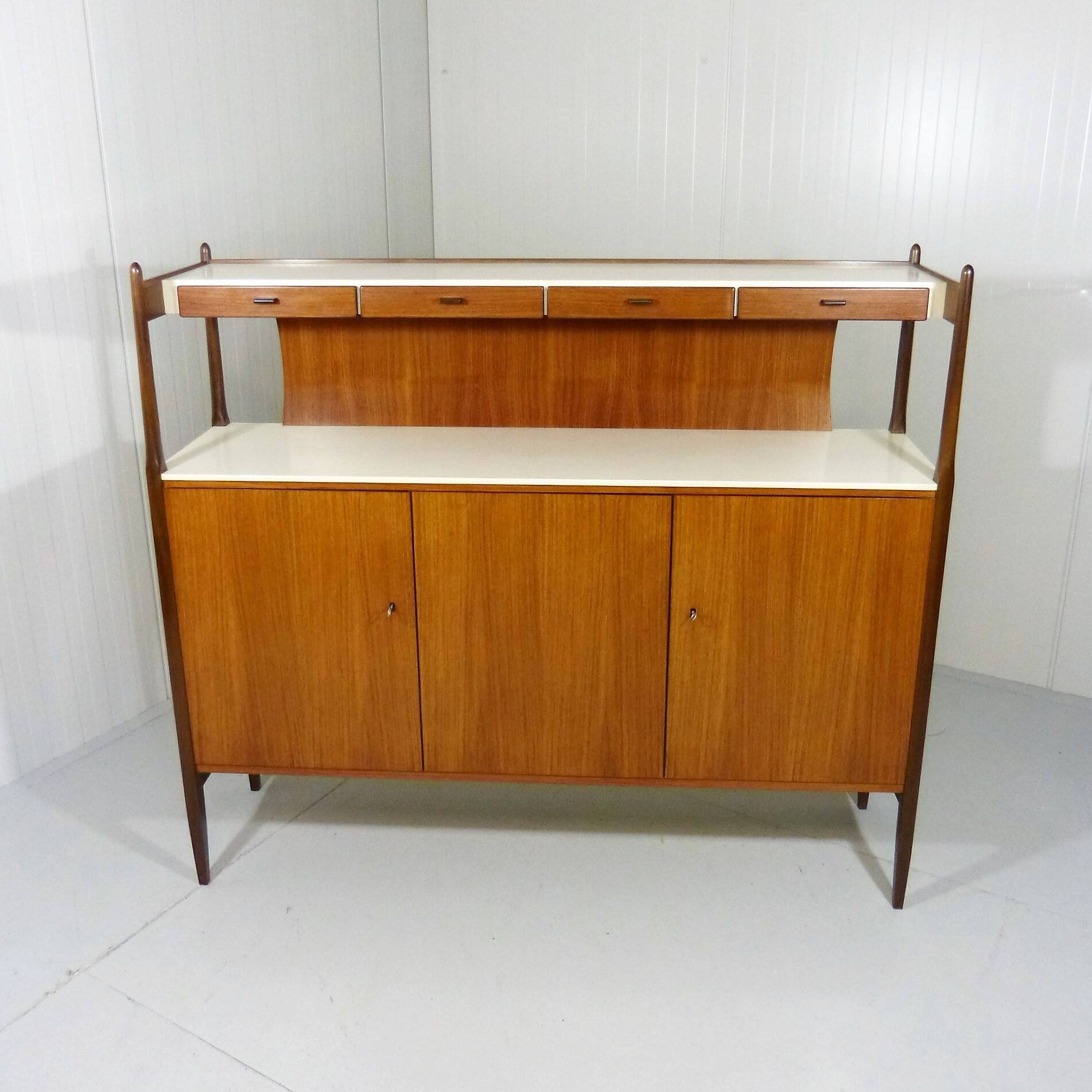 Deutsche Werkstatten Highboard , Germany 1960's