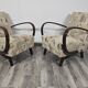Vintage Armchairs from Jindrich Halabala, 1940s, Set of 2