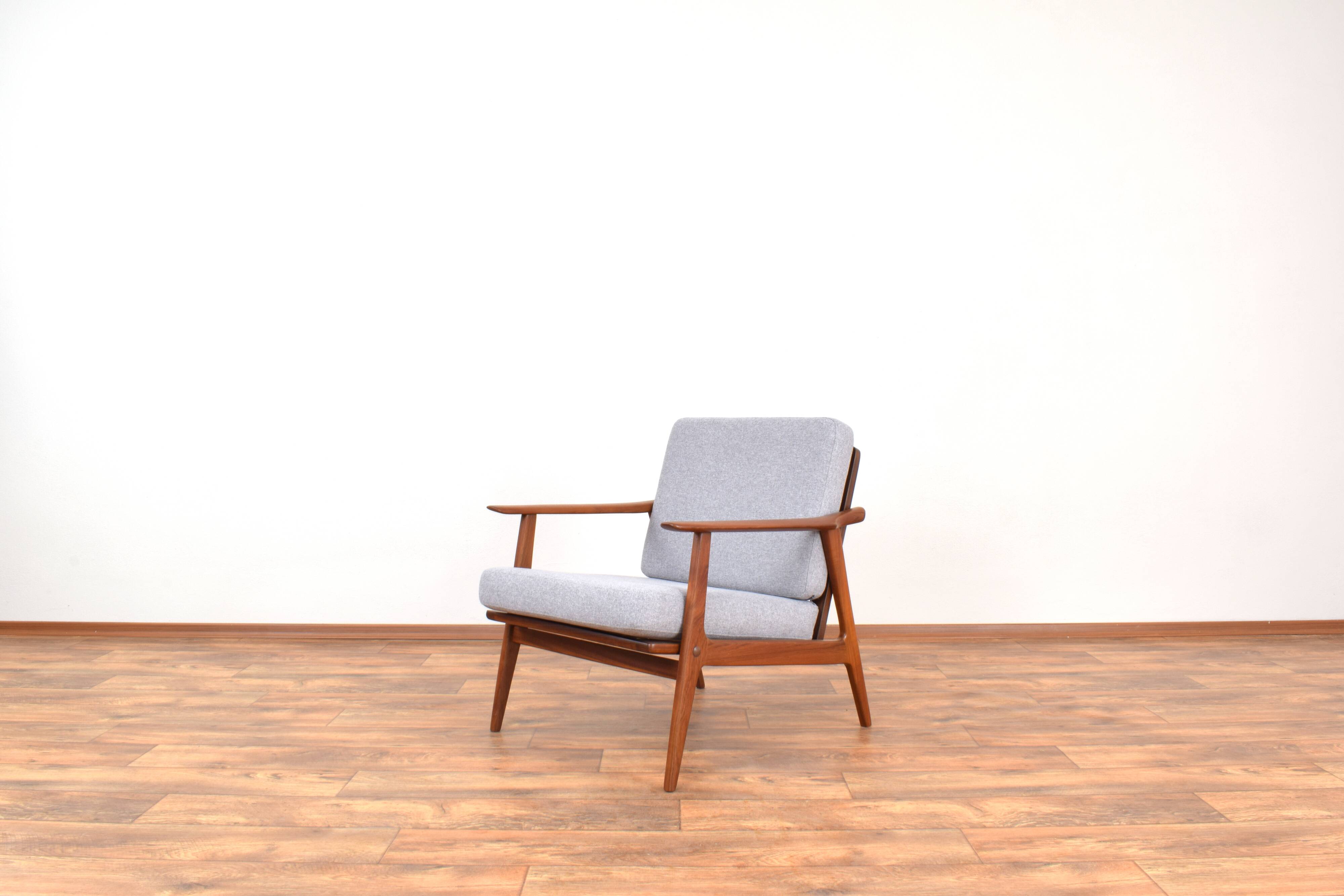 Mid-Century Danish Teak Armchair, 1960s.