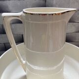 Ensemble vasque et broc de toilette en Luneville