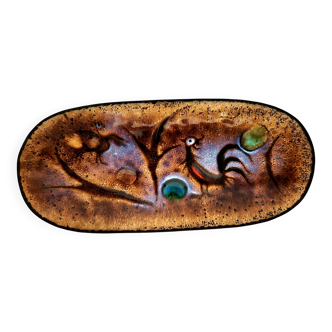 Enamelled copper pipe