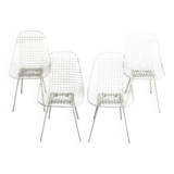 Set of 4 "Bikini" chairs by Charles & Ray Eames for Herman Miller, 1951