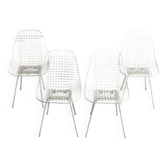 Lot de 4 chaises "Bikini" de Charles & Ray Eames pour Herman Miller, 1951