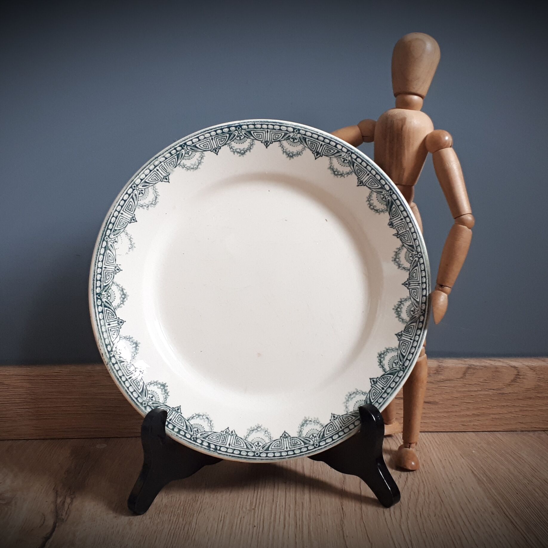 Recamier plate Terre de Fer