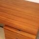 Vintage mahogany desk by Pierre Guariche edition Minvielle, 1960