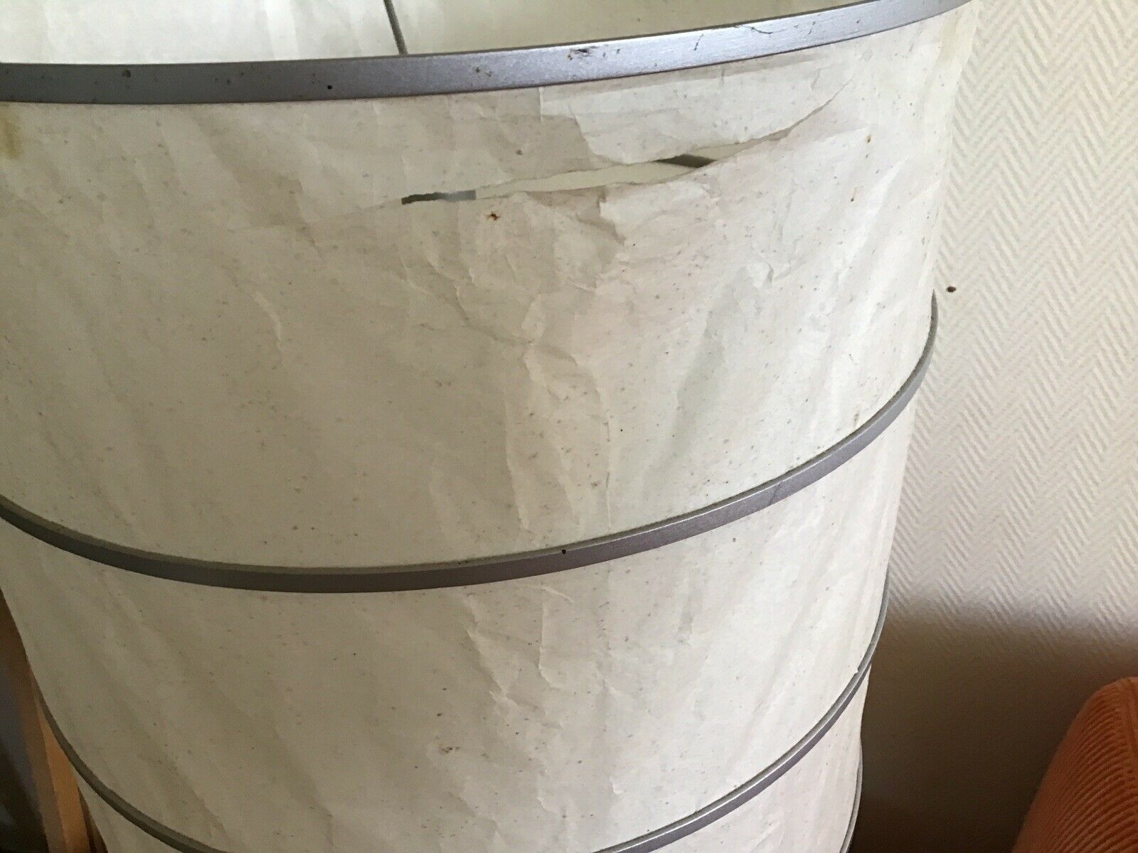 Anne Nilsson Japanese deco design lay lamp for Ikea Rice paper