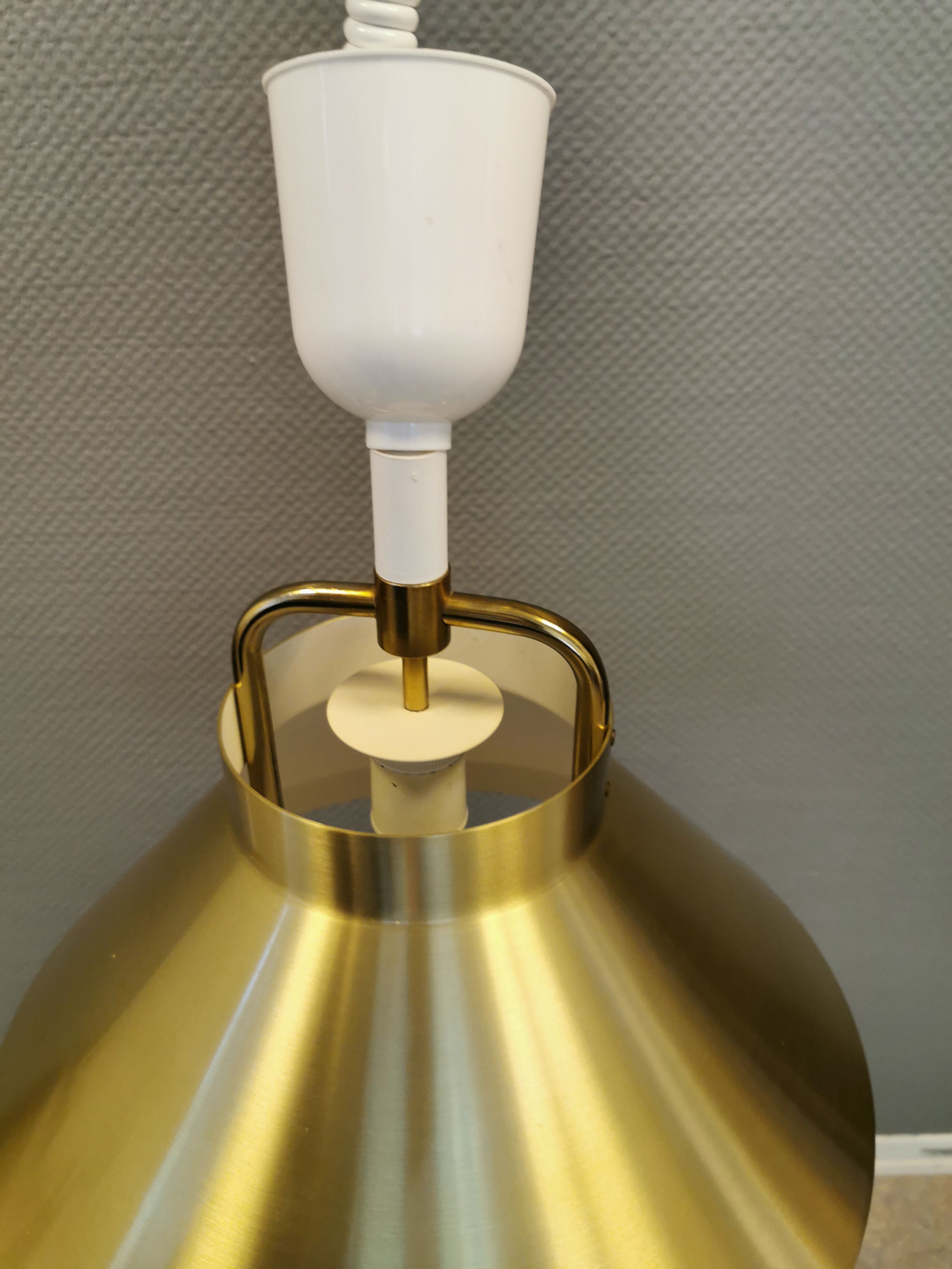 "Tarok" hanging lamp, designed by Jo Hammerborg in 1977 and produced by Fog&Mørup, Denmark