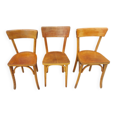 3 chaises bistrot Luterma