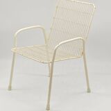 Chaise grillage métal grillage Rio Ému enfant vintage design