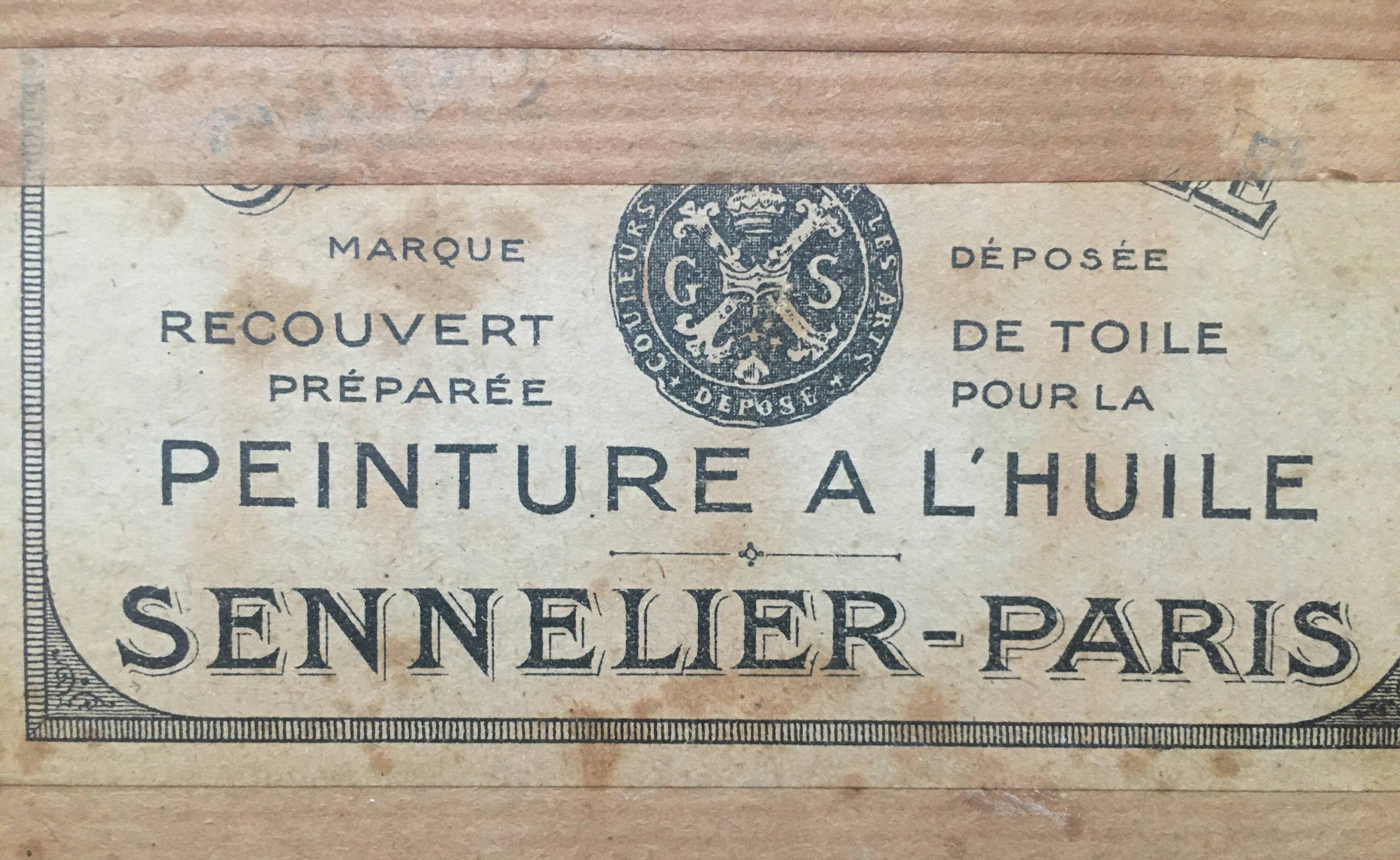 Painting "flower vase" circa 1950 HSP signed (to be deciphered) with frame