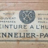 Painting "flower vase" circa 1950 HSP signed (to be deciphered) with frame