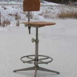 Friso Kramer industrial drawing chair for Ahrend de Cirkel ca 1960