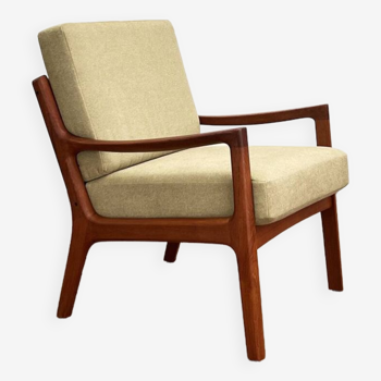 Mid Century Lounge Chair by Ole Wanscher for France & Son, Senator Series, Danish Design