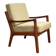 Mid Century Lounge Chair by Ole Wanscher for France & Son, Senator Series, Danish Design