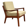 Mid Century Lounge Chair by Ole Wanscher for France & Son, Senator Series, Danish Design