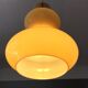 Suspension scandinave des années 60-70 en opaline
