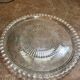 Vintage glass pie dish or tray arcoroc