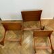 Scandinavian teak nesting tables