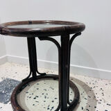 Rattan bedside table or end of sofa