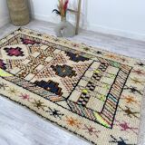 Handmade moroccan berber carpet 255 x 146 cm
