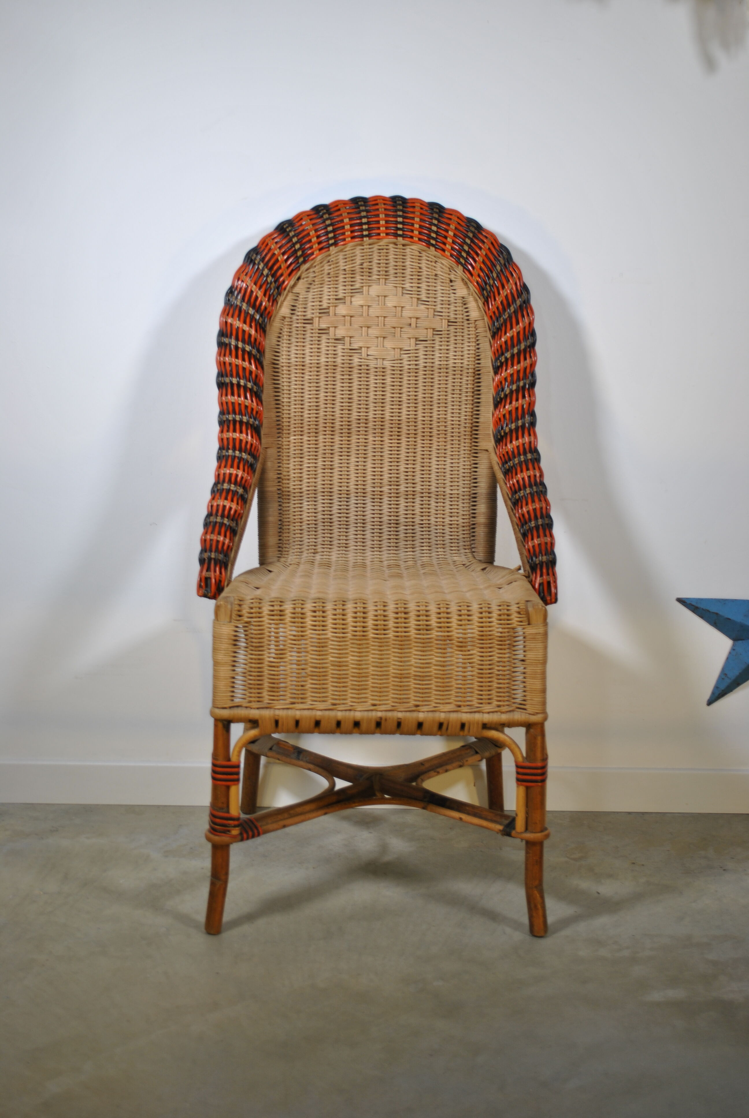 Rattan chair 1960