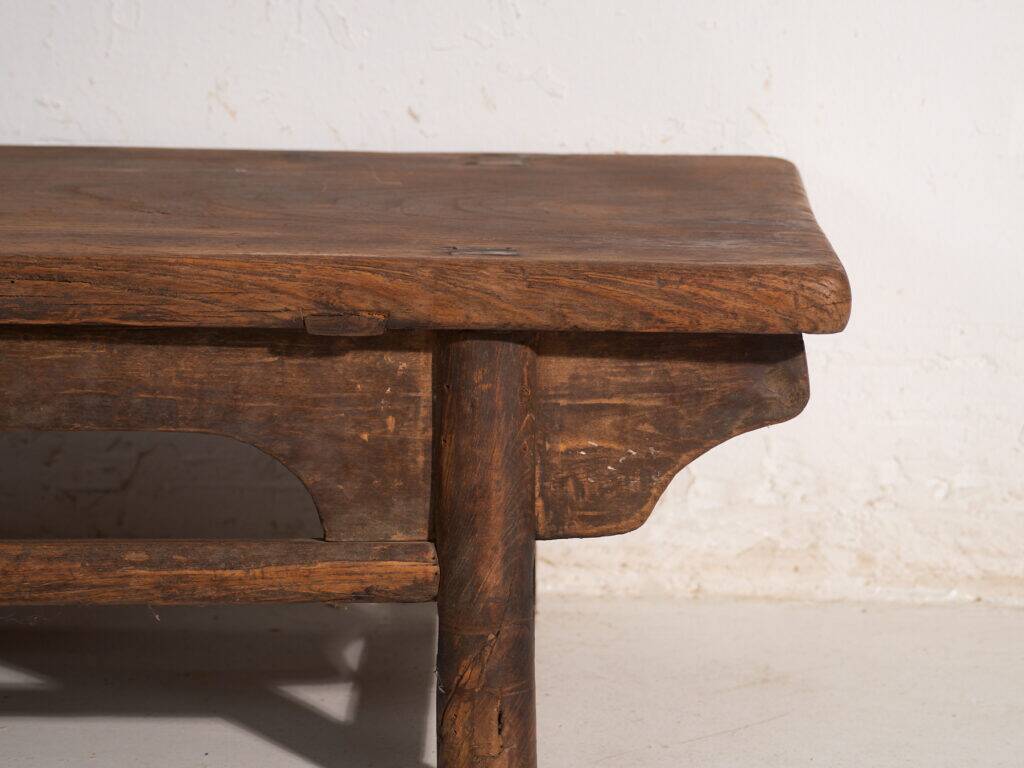 Antique elm wood coffee table – China, circa 1900