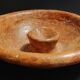 Handheld terracotta candlestick Africa mid-20th century