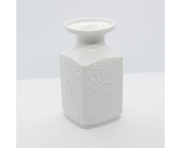 Kerafina Royal Porzellan Bavaria KPM white vase, Germany, 1970s | Selency