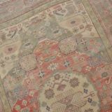 Oushak Handknotted Vintage Rug sku 1453