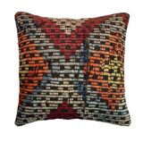 HOUSSE DE COUSSIN KILIM TURC VINTAGE, 45 X 45 CM