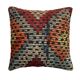 VINTAGE TURKISH KILIM CUSHION COVER , 45 X 45 CM