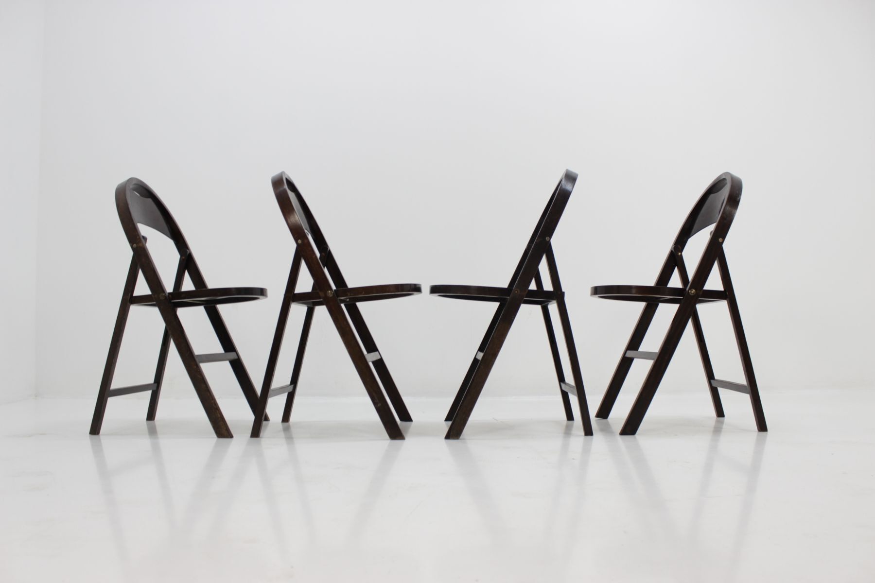 Foldable chairs B 751 Bauhaus of Thonet 1930 s