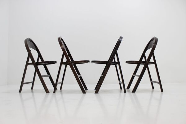 Chaises pliables B 751 Bauhaus de Thonet 1930s